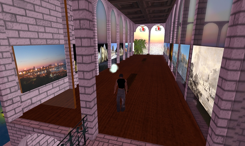 mostra su bari_001.bmp - Allestimento della Mostra su Bari (13 giugno 2008).